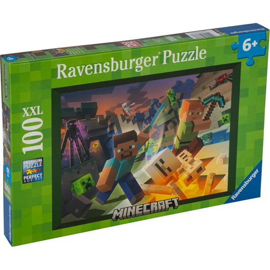 Puzzle Ravensburger / Minecraft / 100 Peças XXL_1