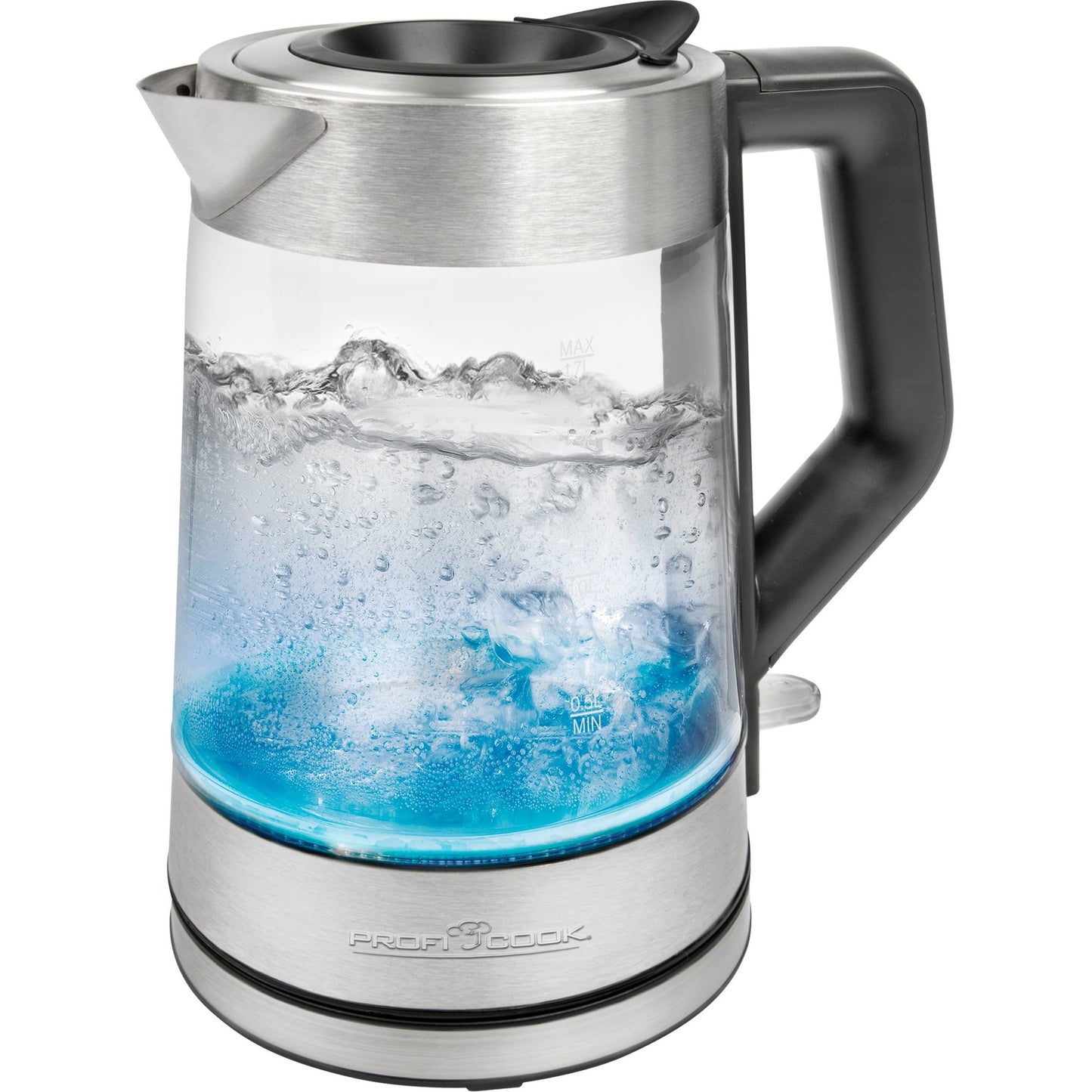 Jarro Elétrico ProfiCook PC-WKS 1190 G 1.7L Vidro