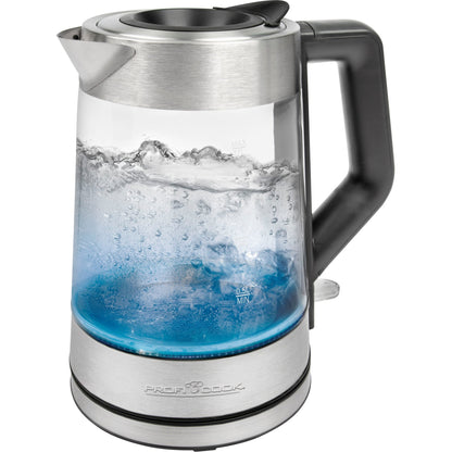 Jarro Elétrico ProfiCook PC-WKS 1190 G 1.7L Vidro