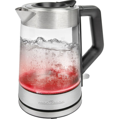 Jarro Elétrico ProfiCook PC-WKS 1190 G 1.7L Vidro