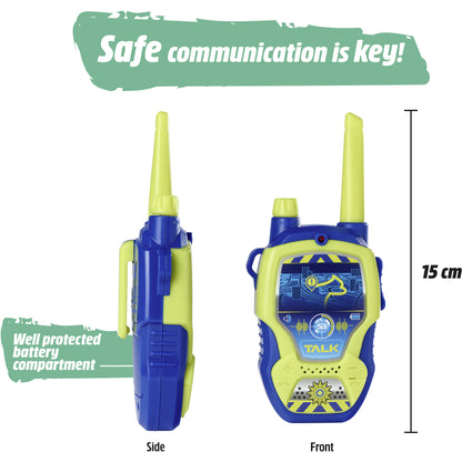 Walkie Talkie Polícia Dickie Brinquedo 2 Unidades