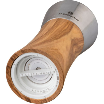 Moedor de Pimenta Zassenhaus / Olive Wood / 14 cm / 25408_0