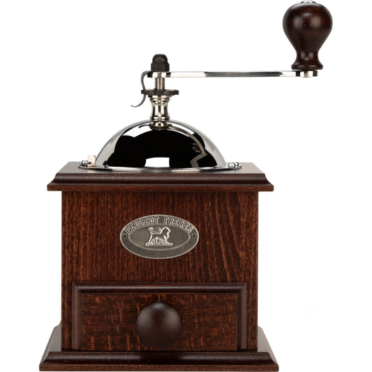 Moinho de Café Manual Peugeot Nostalgie Madeira Faia 21cm Castanho