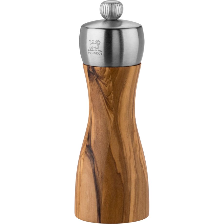 Moedor de Sal Peugeot / Madeira de Oliveira e Aço Inox / 15 cm / 42676S15_1