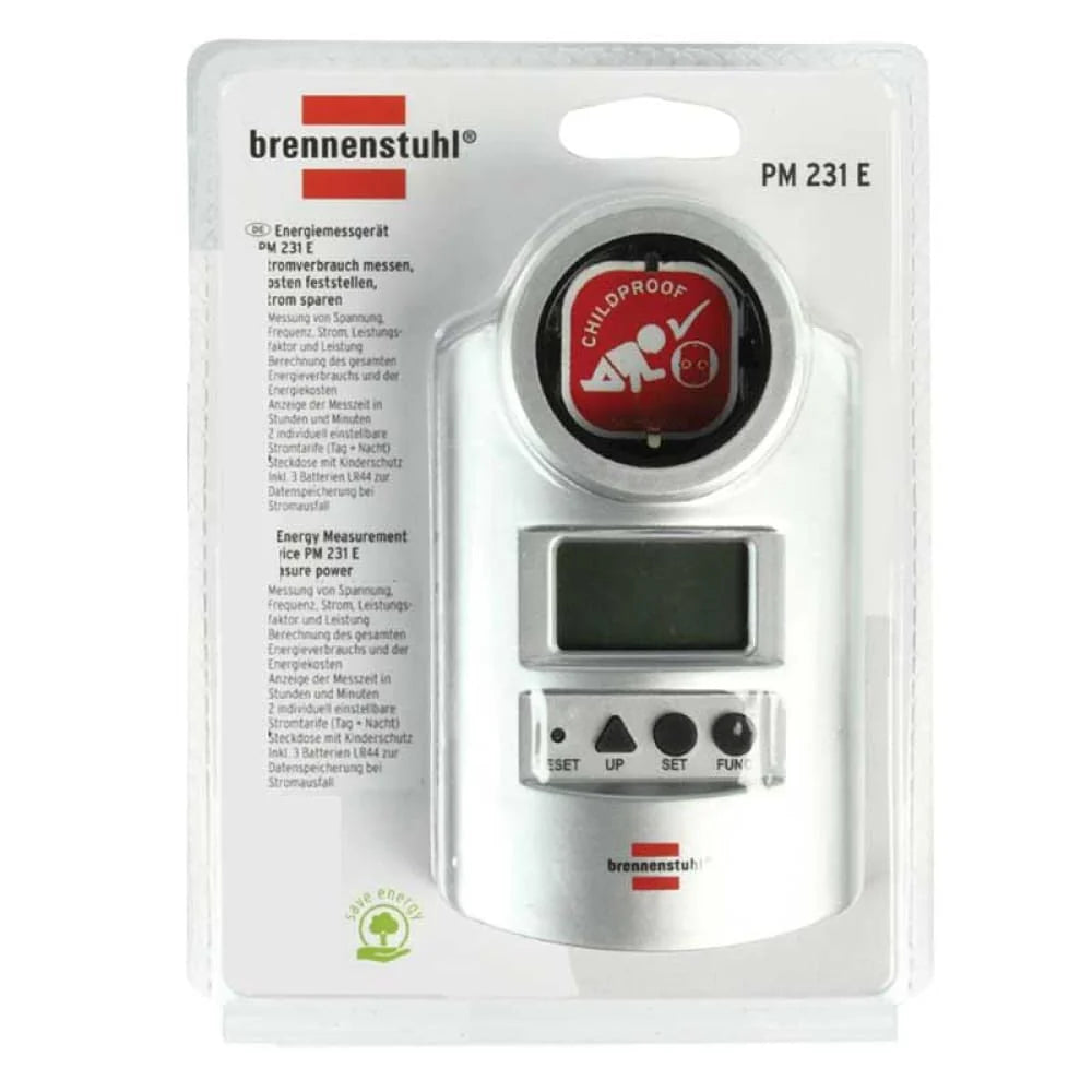 Medidor Digital Brennenstuhl de Custos de Energia PM231E