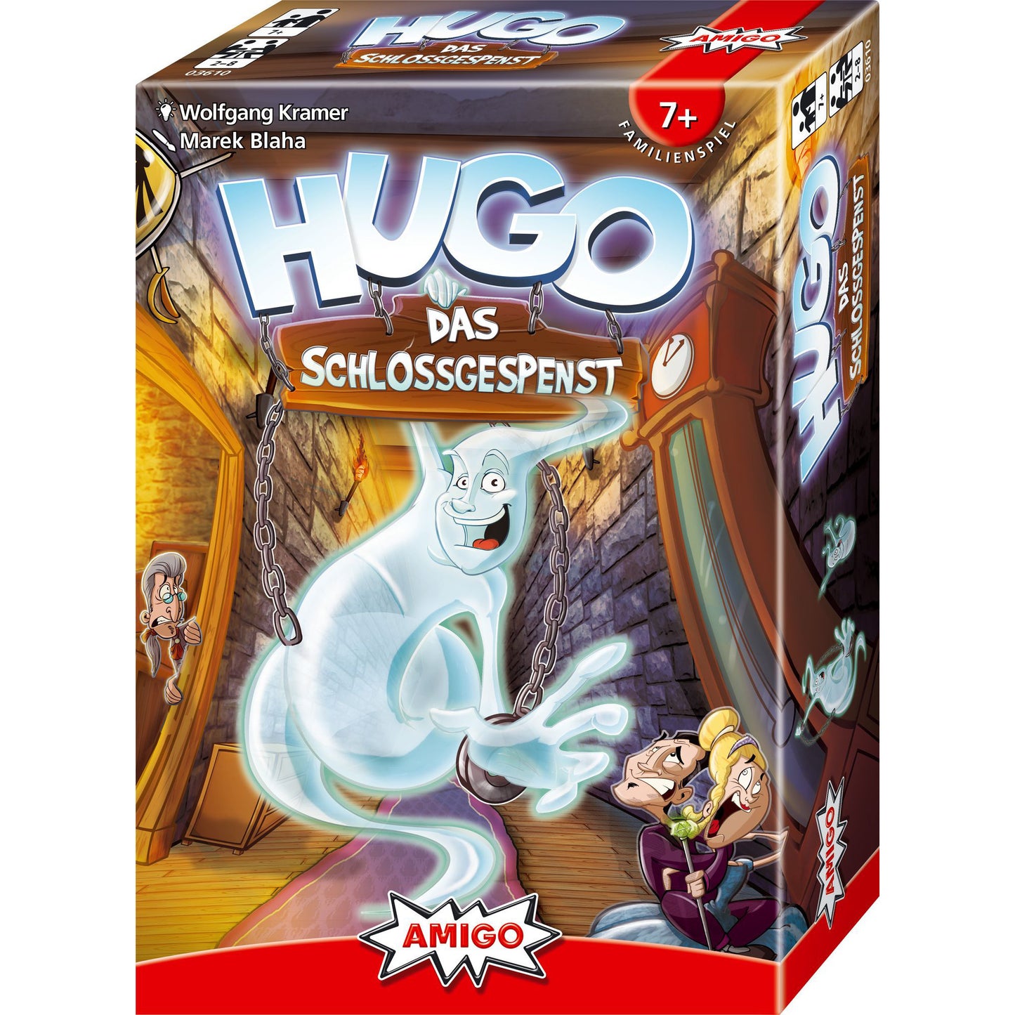 Jogo de Tabuleiro Amigo HUGO The Castle Ghost Alemão