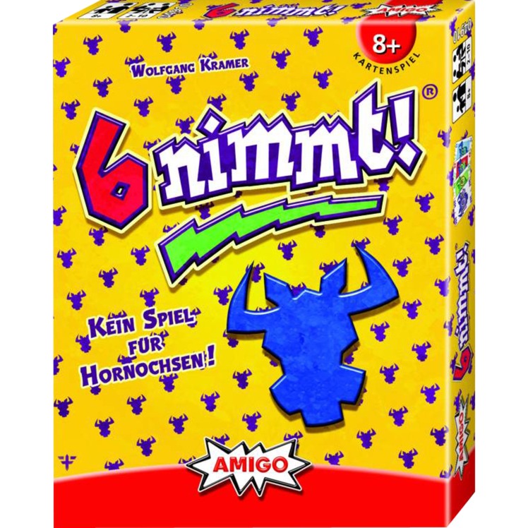 Jogo de Cartas 6 Nimmt! (Take 5) Edição Alemã