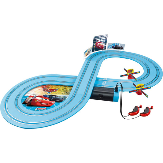 Pista de Carros Carrera FIRST Disney Pixar Cars Power Duel 2.4m