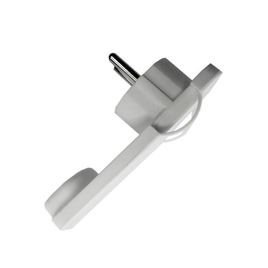 Ficha 2p+t tipo f extra plana 10/16a t/tl 4,8mm (retractilada) branca_0