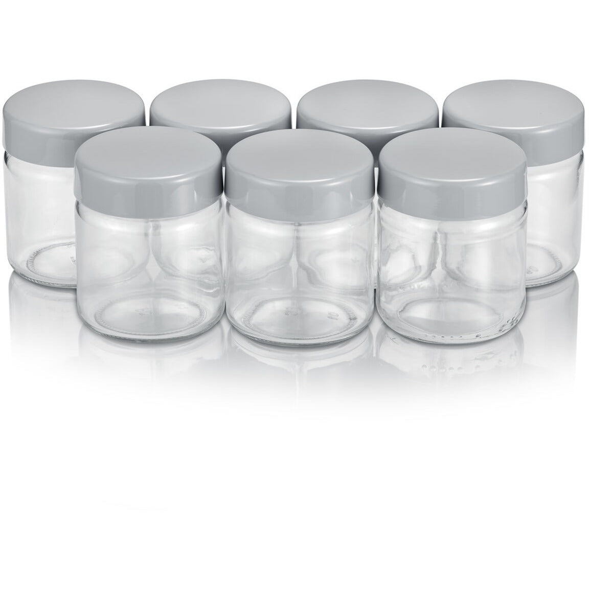 Iogurteira Severin JG 3518 13W e com 7 Copos - Branco e Cinza