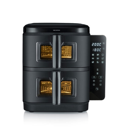 Air Fryer Dupla Severin FR 2468 S-Fry Duo Stack 2x 5,5L 2800W