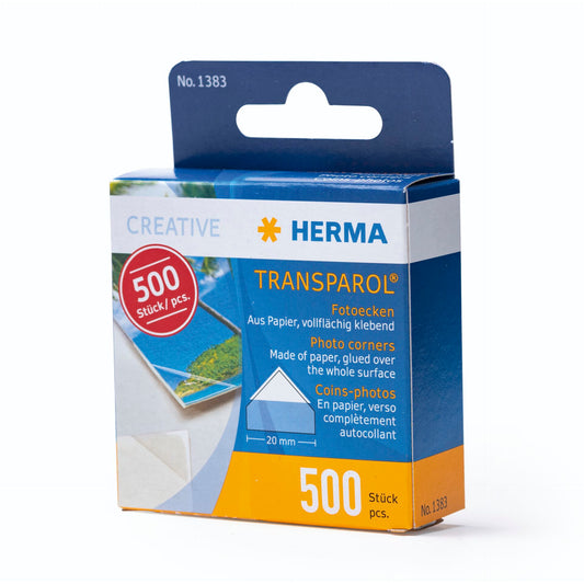 Cantos Protetores de Fotografia HERMA 1383 / pack de 500 uni.