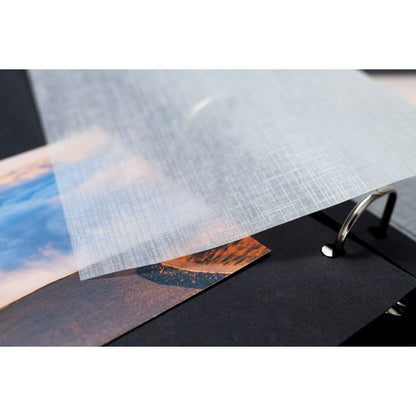 Cartolina Fotográfica Herma 7577 232x297mm 20 Folhas Preto