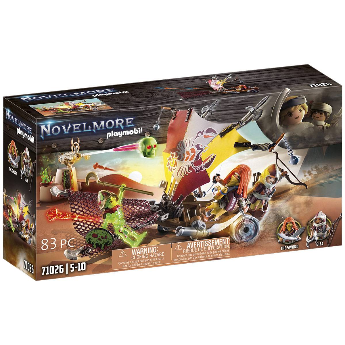 Playmobil: Sal'ahari Sands - Duna 83 Peças | Idades 5+ | Item 71026