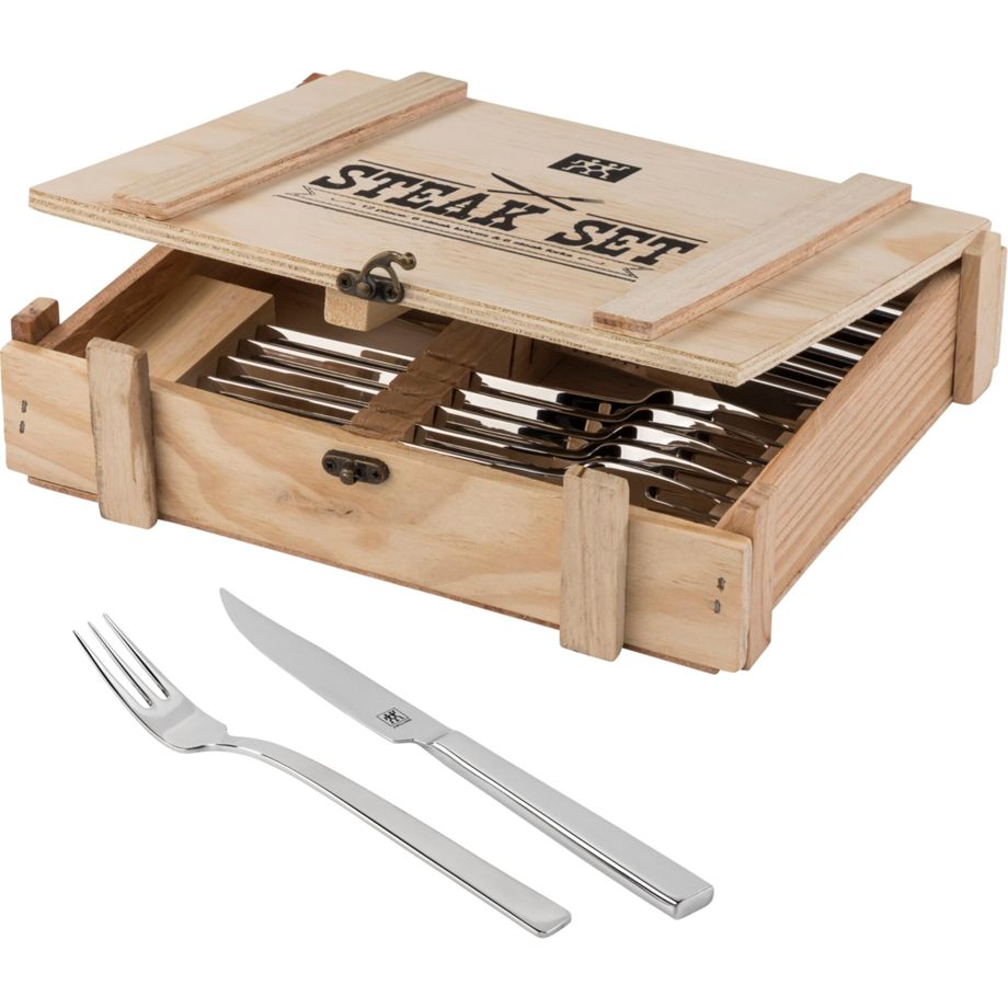 Conjunto de Talheres para Bife ZWILLING / Madeira / 12 pcs / 07150-359-0_1