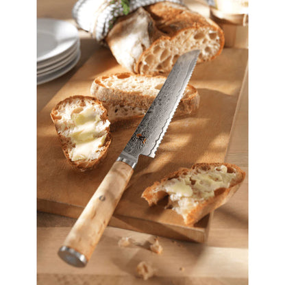 Faca de Pão MIYABI 5000FCD / 24cm / Aço Damasco_1