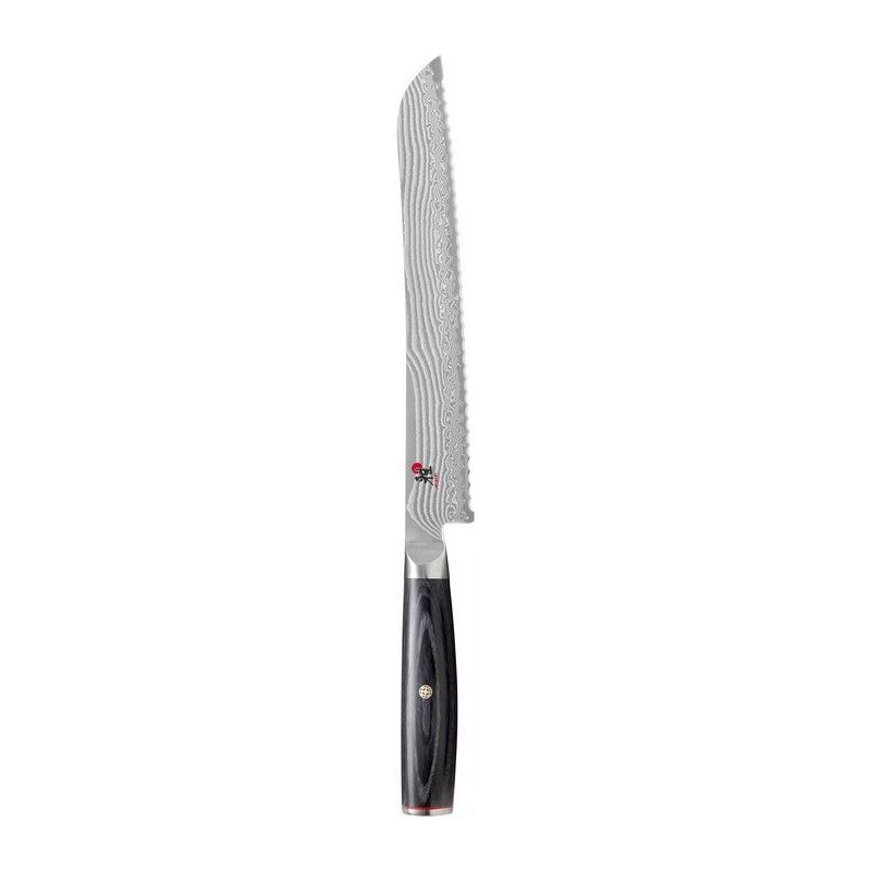 Faca de Pão MIYABI 5000FCD / 24cm / Aço Damasco_0