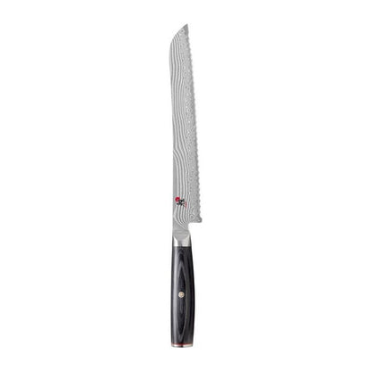 Faca de Pão MIYABI 5000FCD / 24cm / Aço Damasco_0