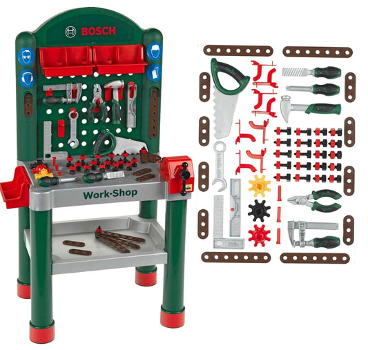 Bancada de Ferramentas de Brincar Bosch Workshop  8320