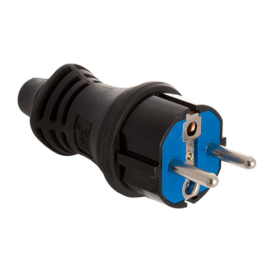 Ficha de borracha 16a 250v t/tl ip44 4,8mm preto solera 5706c_0