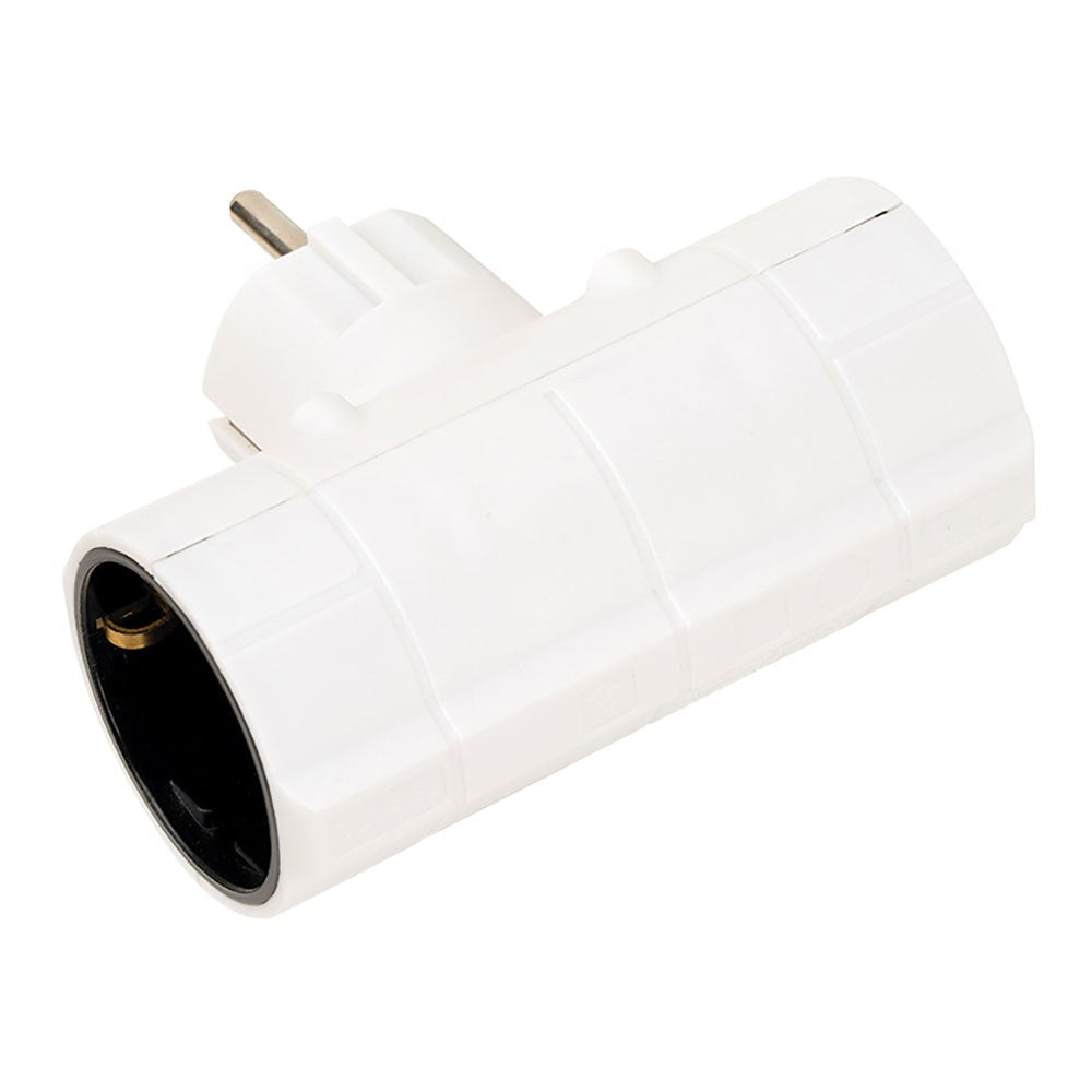 Adaptador schuko de dupla face 2 p+t 16 a 250 v~, branco_0