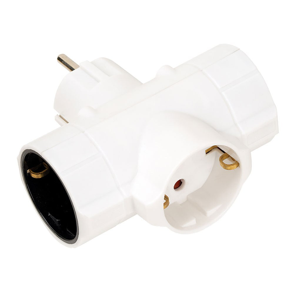 Adaptador triplo lateral schuko 2 p+t 16 a 250 v~, branco_0