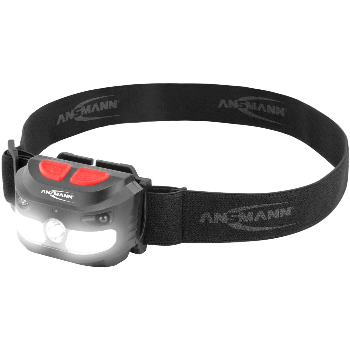 Lanterna Frontal LED Ansmann HD250RS 250lm USB Preta