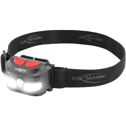 Lanterna Frontal LED Ansmann HD250RS 250lm USB Preta