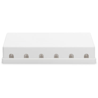 Caixa Consolidation Point Digitus DN-93705 6 Portas Keystone Branco
