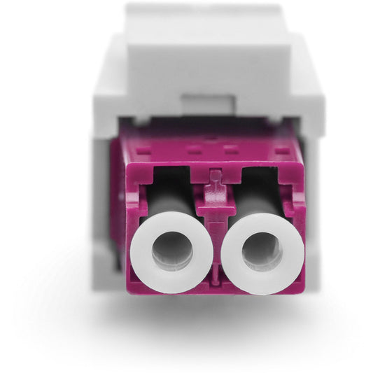 Acoplador Fibra Ótica Digitus LC LC Duplex OM4 Multimodo Violeta