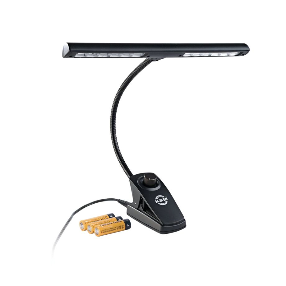 Notenpultleuchte K&M / Dimmer Light / Preto / 12295-018-55_1
