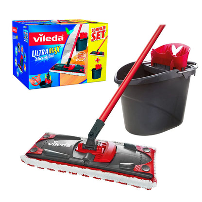 Vileda Sistema Ultramax Mopa + Balde com Espremedor