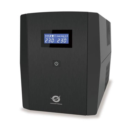 UPS 1200VA 720W, IEC x 3, Schuko x 2, HID USB, AVR_0