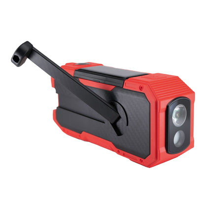 Rádio Albrecht DR 112 DAB+ Campismo e Exterior Preto e Vermelho 27861