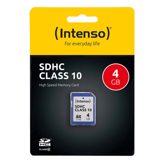 Cartão de Memória Intenso SDHC 4GB Class 10