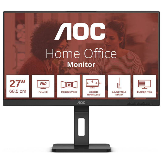 Monitor AOC 27" IPS FHD 1920x1080 16:9 / Preto