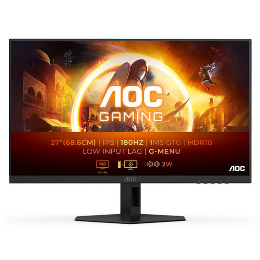 Monitor AOC 27G4XE G4 Gaming IPS 27" FHD 16:9 180Hz FreeSync (Adaptive Sync) / G-SYNC Compatible_0