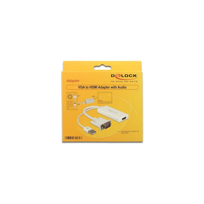 USB 2.0 Adaptador USB-A + VGA para HDMI / 0.25m / Delock