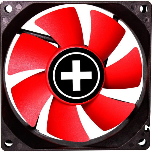 Ventoinha Fan Xilence Air Cooling Performance C Pwm Serie 80x80x25 Case Fan Black/re - XF040