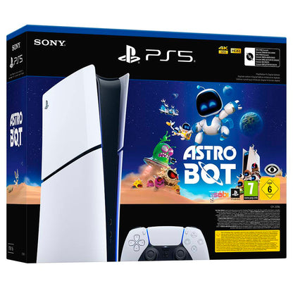 Consola Sony PlayStation 5 Slim (Edição Digital) + Jogo PS5 Astro Bot (Digital)