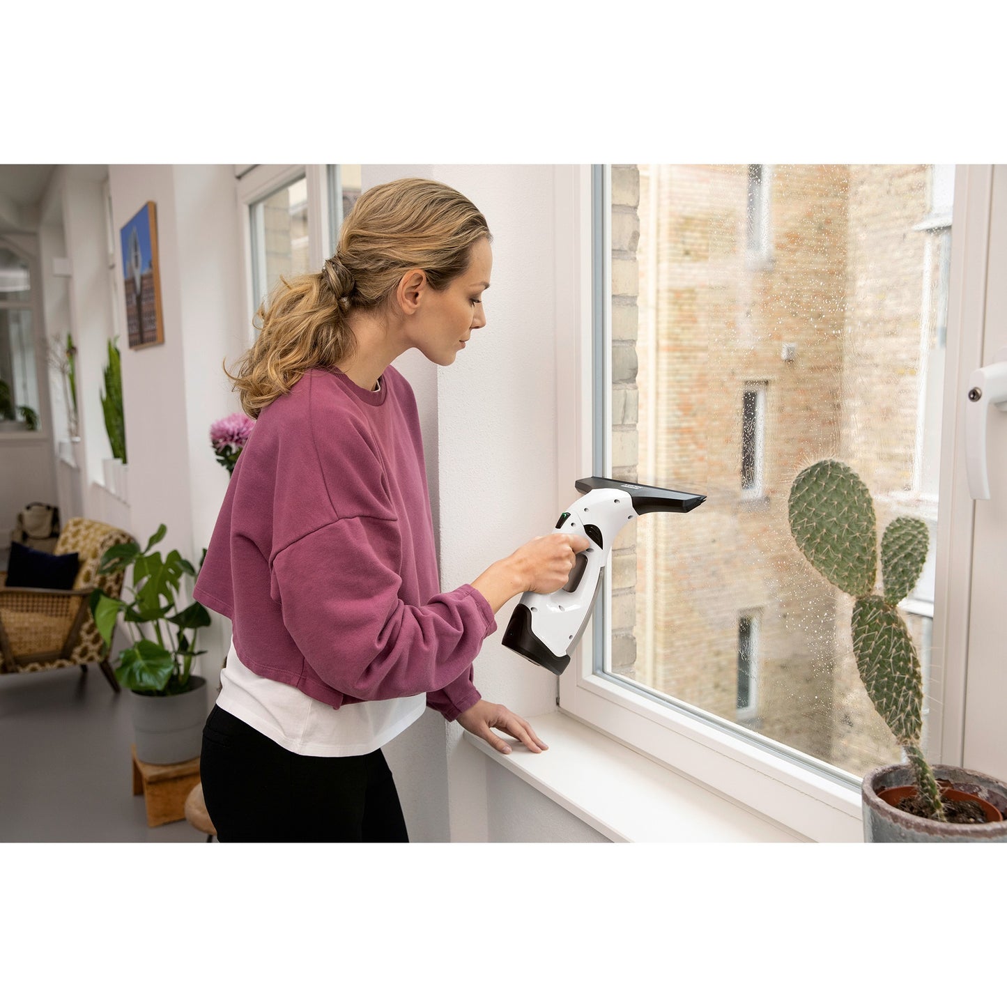 Aspirador de Janelas Kärcher WV 2 Plus N Sem Fios Branco