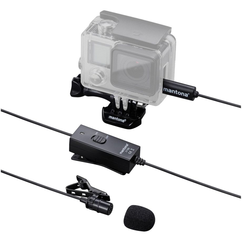 Microfone Lavalier Walimex pro / Preto / 1021150_0