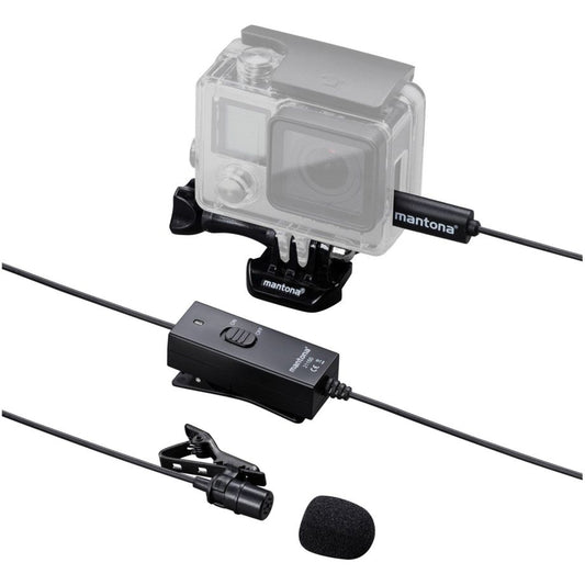Microfone Lavalier Walimex pro / Preto / 1021150_0