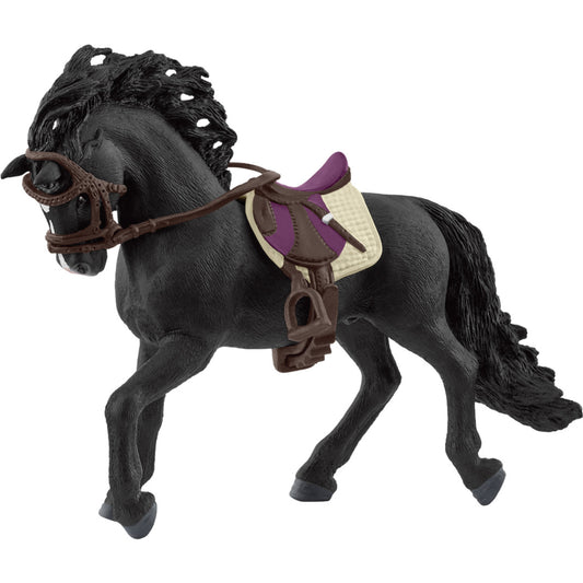 Figura Schleich Pura Raza Española Stallion 42707 Horse Club com Sela e Freio