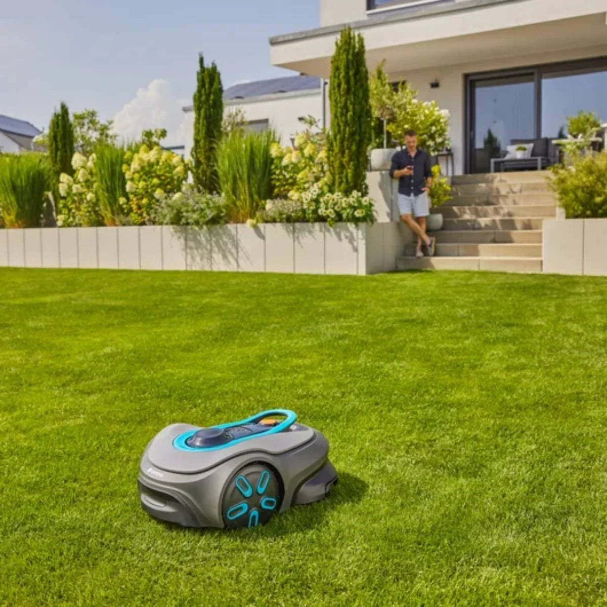 Corta Relvas Gardena Smart Sileno 600 m² - 19921-20