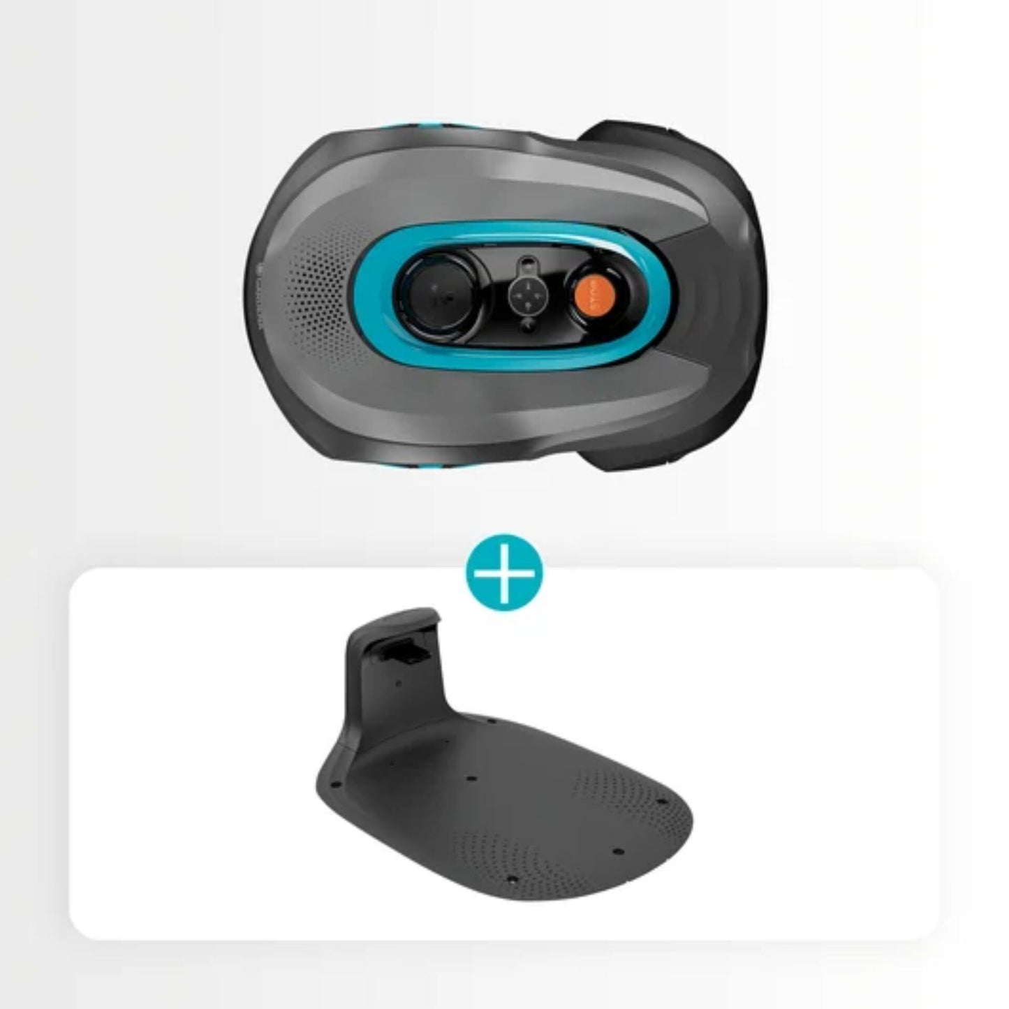 Robot Corta-Relva Gardena smart SILENO sense 600m² WiFi Preto