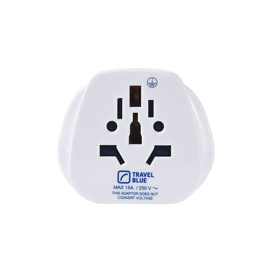 Adaptador de entrada mÃºltipla de todo o mundo para ficha de saÃ­da dos estados unidos, tb-912, travel blue_0