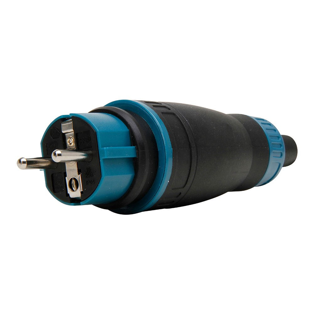 Ficha macho com t/t 16a 250 v, ip44, preta, mÃ¡x. 3 x 1,5 mmÂ²_0