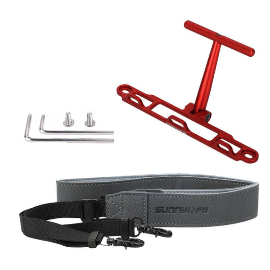 Mount with strap Sunnylife for DJI RC / RC 2 controller (red) ZJ764-R_0