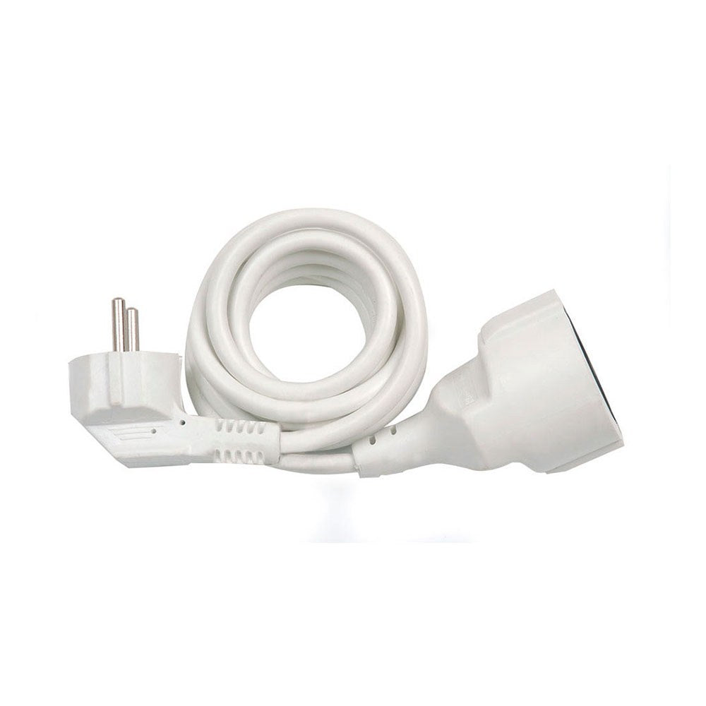 ExtensÃ£o elÃ©trica com 1 tomada, 16 a 250 v~, ip20, cabo h05 vv-f 3 g1,5 mmÂ², 2 m, branco_0